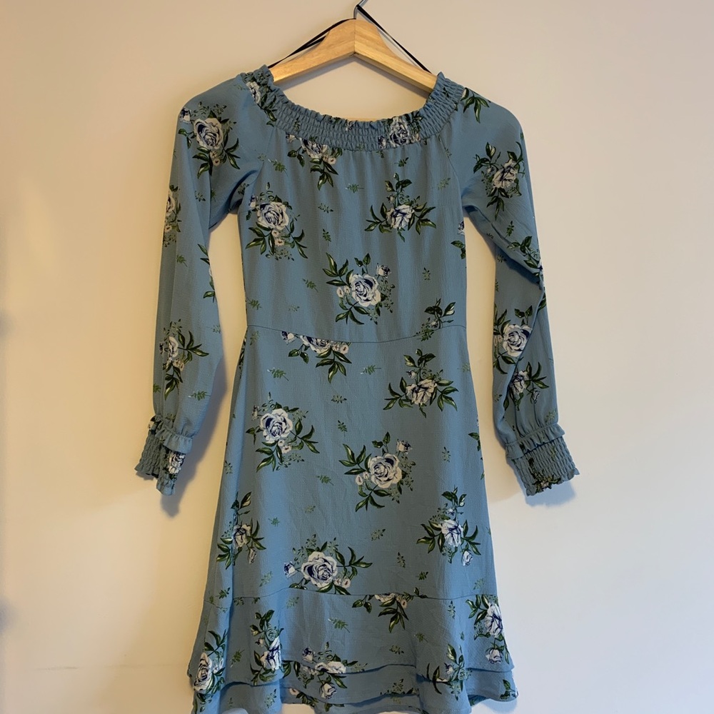 Off the shoulder dress